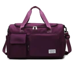 Carry On Travel Bag Large Capacity Gym Bag Weekender Overnight Duffle Bags With Shoe Compartment Sports Fitness Bags for Women