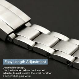 20mm 904L Watchbands For SUB DAYTONA NH35 NH36 Rolex Men Glide Lock Clasp Watch Strap Solid Stainless Steel Watch Bracelet