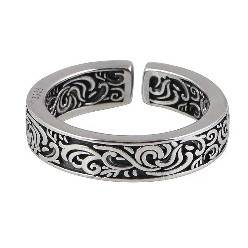 925 Sterling Silver Ring Vintage Luxury High Quality for Men Women Wedding Fine Jewelry Accessories Party Gift Fashion