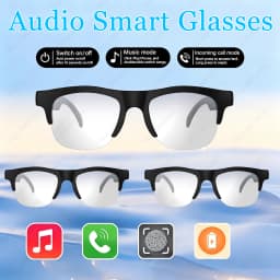 New Smart Bluetooth Glasses Call Outdoor Sports Headphones Voice Assistant Music Wireless Bluetooth Sunglasses For Men And Women