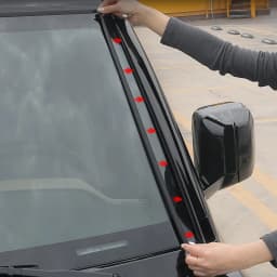 For Land Rover Defender 2020-2026 A-Pillar & Door Frame Seal Strip Wind Noise Reduction Dustproof Weatherstrip 90/110/130