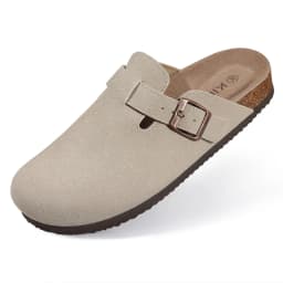 CRACOMIN Women Classic Clogs Cork Footbed Slippers Slip-on Cork Sandals Feamle Unisex Beach Shoes Outdoor Men Mules And Clogs