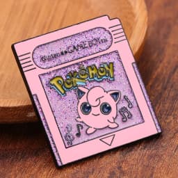 Kawaii Anime Character Jigglypuff Metal Enamel Badge Brooch Backpack Clothing Hat Clip Accessory Jewelry Gift