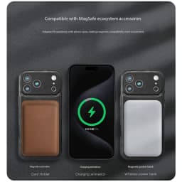 Luxury Strong Magnetic Leather Case for Apple iPhone 18 17 Pro Max 16 15 14 Plus 13 12 18Pro Wireless Shockproof MagSafe Cover
