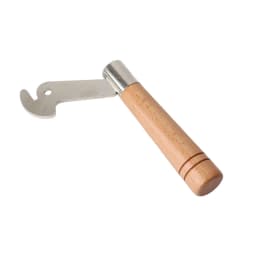 Wooden Handle Fireplace Tool Stainless Steel Hook For Wood Stove Damper Door Opener Safe Heat Resistant Replacement Accessory