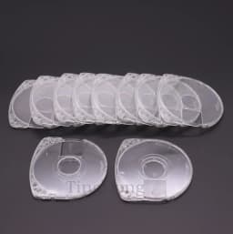 10PC Game Disc Storage Shell Case Cover PSP UMD Protective Box Replacement Clear UMD Disc Case Shell for Sony PSP1000/2000/3000