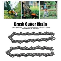 Trimmer Head Coil Chain Perfect Replacement Manganese Steel Wearproof Convenient Brush Cutter Chain Brush Cutter Chain