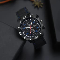 5 Pieces of Men's Quartz Watch Set, Perfect as a Christmas Gift