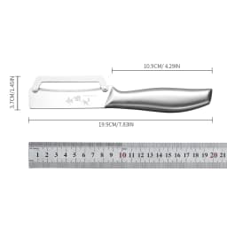 1 stainless steel peeler for peeling and slicing fruits and vegetables | durable and easy to operate