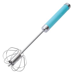 Semi-automatic Egg Beater 304 Stainless Steel Egg Whisk Manual Hand Mixer Self Turning Egg Stirrer Kitchen Accessories Egg Tools