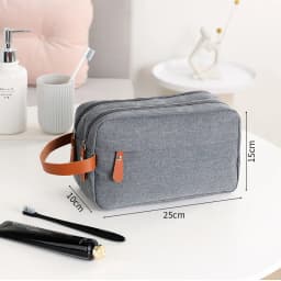 Toiletry Bag for Men Travel Toiletry Organizer Dopp Kit Water-proof Shaving Bag for Toiletries Accessories, Door Room Essentials
