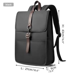 HK Multifunctional High-Quality Backpack Waterproof Oxford Cloth Large-Capacity Schoolbag 15.6-inch Laptop Bag with USB Charging