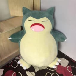 100/150/200cm Giant Snorlax Skin Plush Toy Cover Anime Pocket Snorlax Plush Pillow Cartoon Soft Pillow Case with Zipper