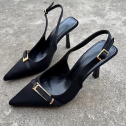 New Summer Fashion Solid Color Casual Women's Sandals Brand Buckle Designer 2026 Everyday Comfortable Office Women's High Heels