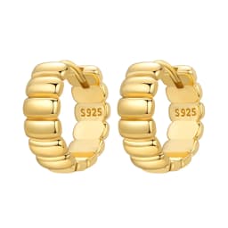 Orstarry S925 Sterling Silver 18k Gold Modern Square Earrings Hoop Earrings For Women Jewelry Trendy Anniversary Gifts