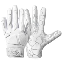 A Pair of Wvvou Football Catching Gloves, Thickened Cushioning Anti-Collision Pads, 3D Cut Training Gloves, Professional Gloves for Improving Grip and Catching