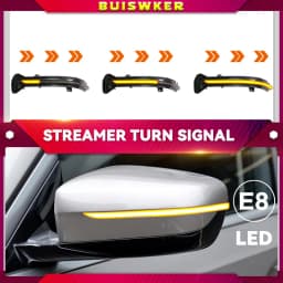 2pcs Dynamic Blinker For BMW 3 5 6 7 8 Series G20 G30 G15 M5 F90 LED Turn Signal Light Side Mirror Indicator