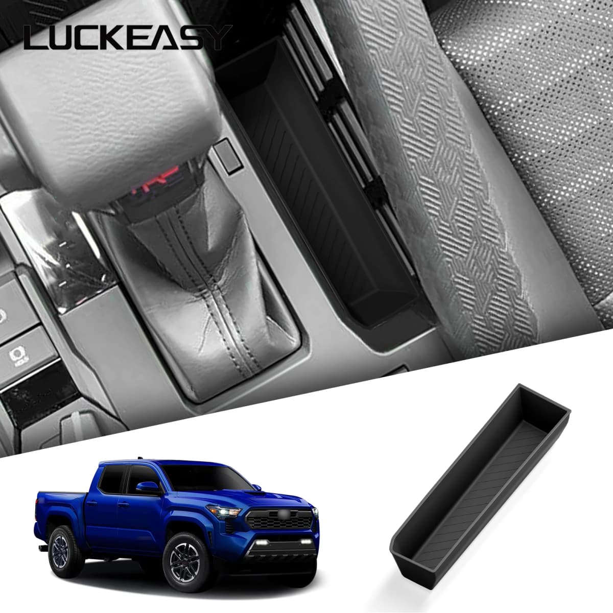 for Toyota Tacoma 2024 2025 Car Storage Box Central Console Tidying Organizer Case Tray Auto Interior Accessories