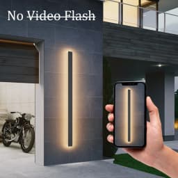 Waterproof Wall Lamp LED Outdoor Garden Wall Lamps Stair Garden Lamp Living Room Bedroom Ip65 Black Wall Lights