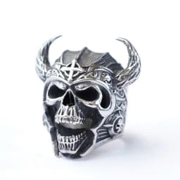 2024 Cool 316L Stainless Steel Viking Warrior Skull Rings Mens Punk Nordic God of War Biker Jewelry Gift for Him
