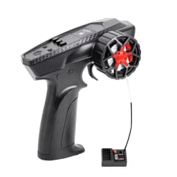 RC Radio System 3CH RC Transmitter 2.4G Remote Controller for 1/10 1/12 1/14 1/16 1/18 1/24 RC Car Crawler Boat
