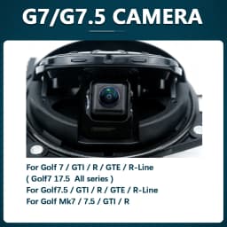 Gold Fisheye 170° AHD 1080P Flip Emblem Reverse Backup Camera For VW Passat CC Golf 6/7/8 Magotan B6/B7/B8 Polo Beetle EOS T-roc