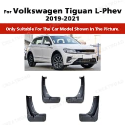 Mud-Flap for Volkswagen VW Tiguan R-line L-phev Fender MudGuard Splash Flap Mudguards Mud Flap Auto Accessories Car Fender 4 PCS