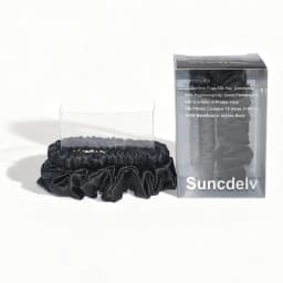 6A grade 100% silk Fabric Women Hair Scrunchies 22 Momme High Quality Hair Ties set Combination Hairbands Hair Accessories