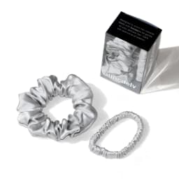 6A grade 100% silk Fabric Women Hair Scrunchies 22 Momme High Quality Hair Ties set Combination Hairbands Hair Accessories