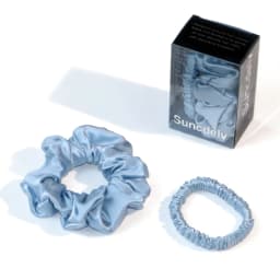 6A grade 100% silk Fabric Women Hair Scrunchies 22 Momme High Quality Hair Ties set Combination Hairbands Hair Accessories