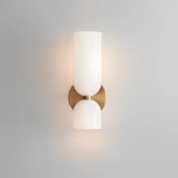 Nordic Minimalist Creative Glass Wall Lamp Hallway Foyer Bedroom Living Room Bedside Lamp Study Art Light Luxury Wall Lamp