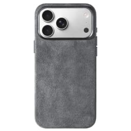 Real Italian Imported for Alcantara Magnetic Case for iPhone 18 17 Pro Max 18Pro With MagSafe Case Smart Button Protective Cover