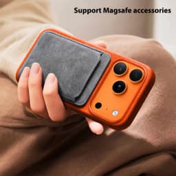 Real Italian Imported for Alcantara Magnetic Case for iPhone 18 17 Pro Max 18Pro With MagSafe Case Smart Button Protective Cover