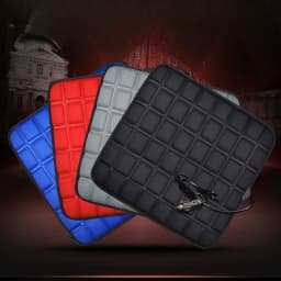 12V Car Seat Heated Cover 3 Gear Adjustable Temperature Electric Heating Pads Heated Car Seat Cushion Winter Seat Warmer