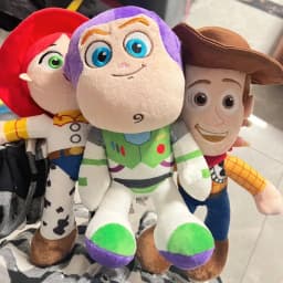 Hot *23cm Cute Woody Buzz Lightyear Plush Toy Lovely Stuffed Anime Jessie Plushies Pendant Cartoon Doll Festival Gifts**
