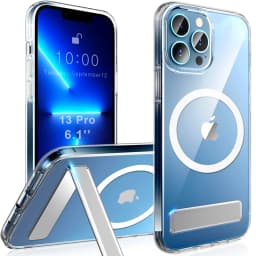 Magnetic Stand Phone Case for iPhone 17 16 15 14 Pro Max Plus 12 13 Mini 11 Mobile Cases with Kickstand Shockproof Back Cover