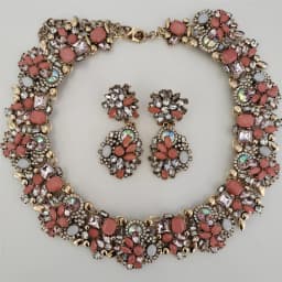2026 New Fashion Green Crystal Rhinestone Large Collar Big Choker Necklace Women Statement Indian Necklace Wedding Jewelry