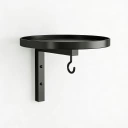 Wall Mounted Metal Bird Bath with Feeder Hook, Durable Outdoor Bird Bath Bowl for Garden, Patio & Fence, Easy to Install for Wil
