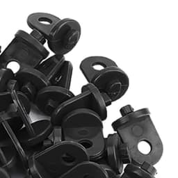 50Pcs Greenhouse Hook Greenhouse Gadgets Twist Clips,Hanging Clip Set Garden