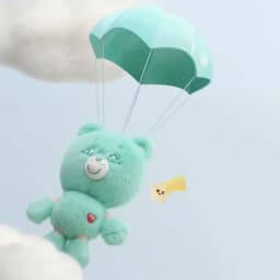 POP MART CRYBABY Care Bears Series Vinyl Plush Pendant Blind Box Official Genuine Mystery Box Collectible Figure Bag Ornament