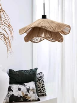 Wabi Sabi Rope Led Ceiling Chandelier Restaurant Shop Bar Hanging Lamp Living Room Dining Kitchen Pendant Lights Room Decor
