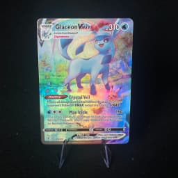 Anime PTCG Trading Card Vaporeon Lillies Clefairy Ex Gengar Vmax Rule Holographic Game Collection Card Child Holiday Gifts