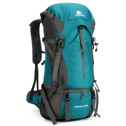 70L Travel Backpack Hiking Backpack Water-resistant Climbing Camping Backpack Travel Daypack with Rain Cover Climbing Bag