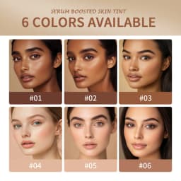 Foundation Skin Tint Balm Skin Tint Stick Waterproof Nourishing Solid Tinted Serum Face Tinted Face Contour Stick Makeup