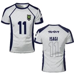Janpanese Anime Jersey Nagi Seishiro Niko Ikki 3D Print T-Shirt Men Women Short Sleeve Soccer Sportswear Cosplay Costume Top Tee