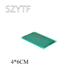 2x8 3x7 4x6 5x7 6x8 7x9 8x12 9x15cm Green PCB Dual Panel Board DIY Universal Prototype Board Protoboard Kit