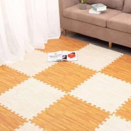 10/20Pcs Wood Grain Puzzle Floor Foam Carpet Bedroom Splicing Mat Baby Sports Play Mat Decorative Carpet Exercise Tiles 30*30cm