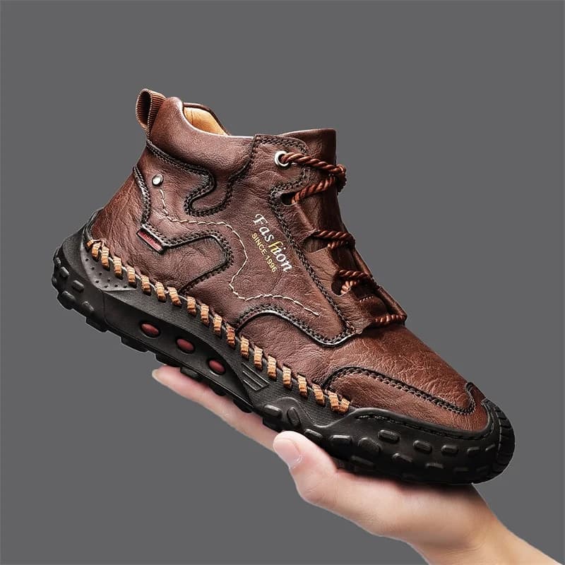 2026 New Genuine Leather Shoes Men Plus Size Luxury Brand Mens Loafers Moccasins Breathable Slip Driving Shoes Schoenen Mannen
