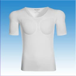3D Fake Muscle T-Shirt Man Cosplay Arm Chest Underwear Party Body Shaper Invisible Abdominal Pad Corset Top Undershirts