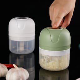 250ml Electric Garlic Masher Crusher Portable Meat Grinder Vegetable Chopper USB Kitchen Food Chopper for Kitchen Gadgets